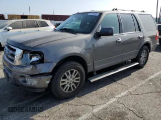 2013 Ford Expedition Limited with VIN 1FMJU1K55DEF64318, listed as a Copart auction lot 63519735 with 93,235 mi miles and Salvage title. Bid and sale history available at DreamBid. Image 1.