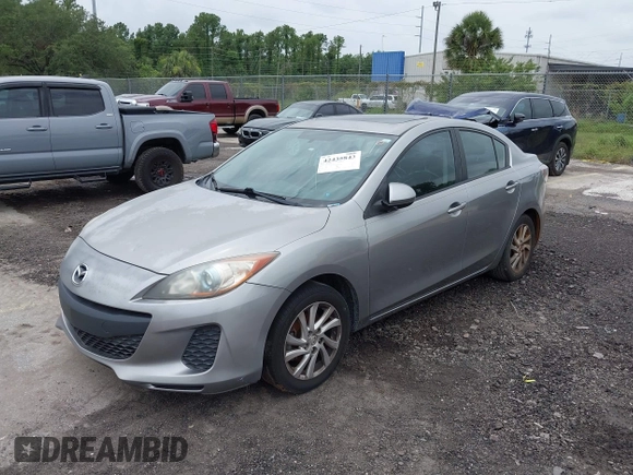 2012 Mazda 3 i Touring with VIN JM1BL1V74C1566172, listed as a IAAI auction lot 42435843 with Not provided miles and . Bid and sale history available at DreamBid. Image 2.