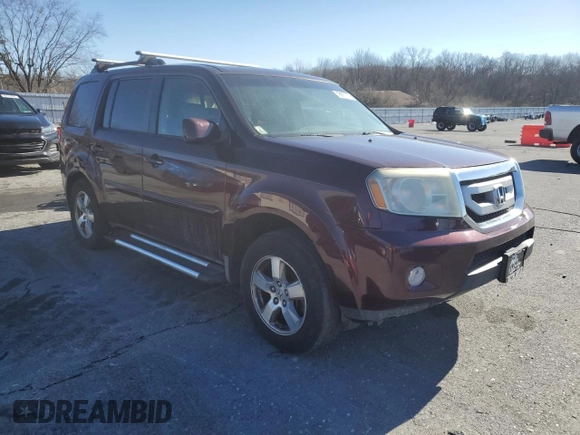 2009 Honda Pilot EX-L with VIN 5FNYF48549B029301, listed as a Copart auction lot 43062735 with 130,983 mi miles and Salvage Title. Bid and sale history available at carsss.com. Image 4.