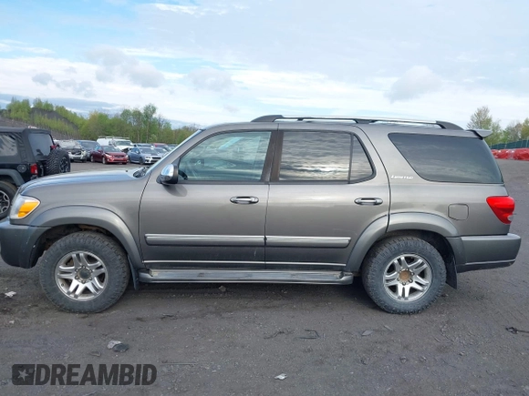 2007 Toyota Sequoia Limited with VIN 5TDBT48A37S278581, listed as a IAAI auction lot 42182841 with 131,041 mi miles and . Bid and sale history available at DreamBid. Image 14.