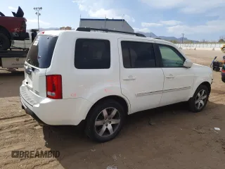 2012 Honda Pilot Touring with VIN 5FNYF4H91CB086713, listed as a Copart auction lot 52482775 with 127,415 mi miles and Salvage Title. Bid and sale history available at carsss.com. Image 3.