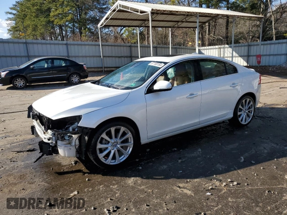 2018 Volvo S60 Inscription Platinum with VIN LYV402HM5JB171836, listed as a Copart auction lot 87188164 with 80,682 mi miles and Salvage title. Bid and sale history available at DreamBid. Image 1.