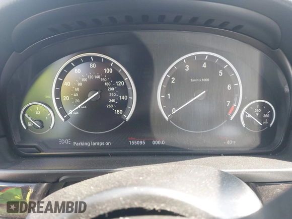 2013 BMW 5 Series 535i xDrive with VIN WBAFU7C59DDU71560, listed as a IAAI auction lot 41768025 with 155,095 mi miles and . Bid and sale history available at carsss.com. Image 15.