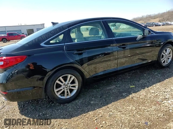2015 Hyundai Sonata 2.4L SE with VIN 5NPE24AF3FH173548, listed as a Copart auction lot 52028505 with 124,212 mi miles and Salvage Title. Bid and sale history available at carsss.com. Image 14.