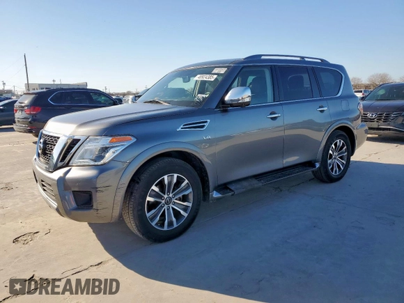 2020 Nissan Armada SL with VIN JN8AY2ND8L9109685, listed as a Copart auction lot 48924385 with 77,086 mi miles and Clean Title. Bid and sale history available at carsss.com. Image 1.