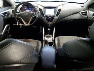 2013 Hyundai Veloster w/Black Int with VIN KMHTC6AD2DU172999, listed as a Copart auction lot 87945825 with 111,808 mi miles and Salvage Title. Bid and sale history available at carsss.com. Image 8.