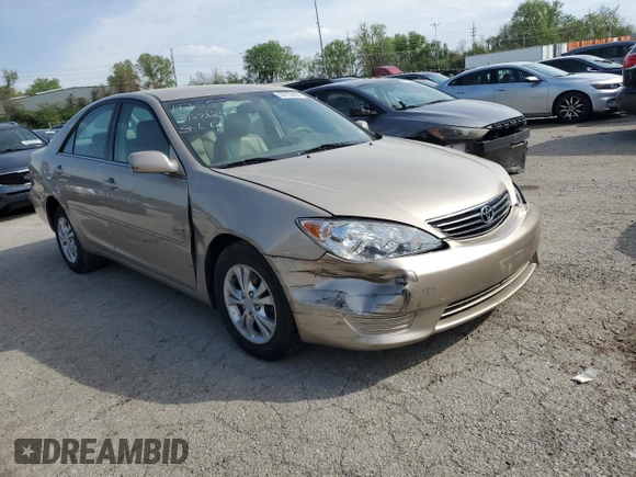 2005 Toyota Camry LE with VIN 4T1BF32K35U616312, listed as a Copart auction lot 50755484 with 41,045 mi miles and Salvage Title. Bid and sale history available at DreamBid. Image 4.