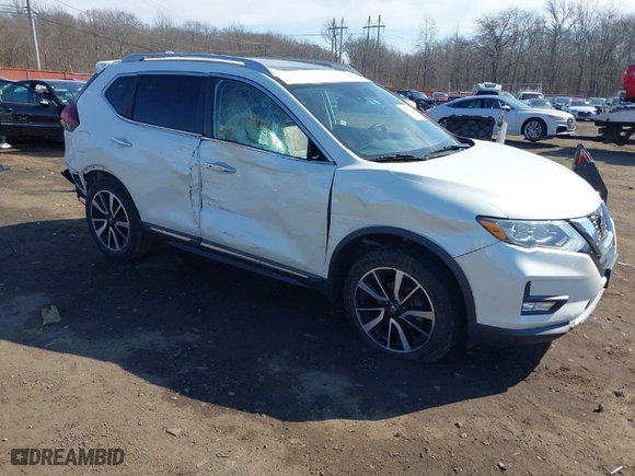 2019 Nissan Rogue SV with VIN 5N1AT2MV3KC812760, listed as a IAAI auction lot 41650440 with 91,939 mi miles. Bid and sale history available at carsss.com. Image 1.