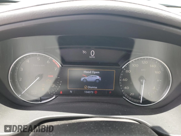2019 Cadillac XT4 FWD Sport with VIN 1GYFZER44KF210582, listed as a Copart auction lot 61272015 with 104,073 mi miles and Salvage title. Bid and sale history available at DreamBid. Image 9.