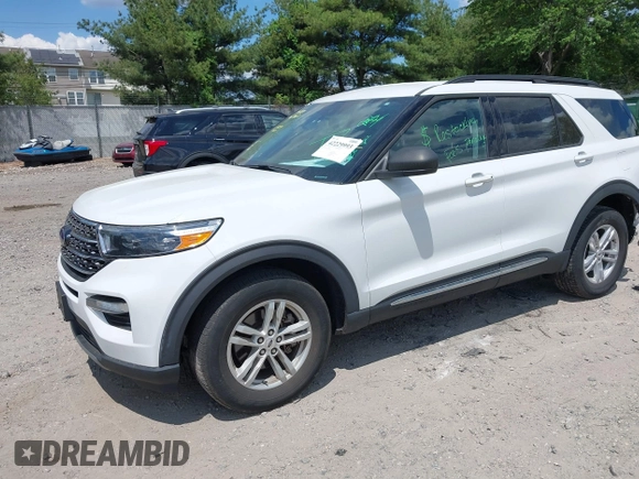 2021 Ford Explorer XLT z VIN 1FMSK8DH5MGA54632, wystawiony jako IAAI lot #42229993 z przebiegiem 34 304 mil mil oraz . Historia ofert i sprzedaży dostępna na DreamBid. Obrazek 19.