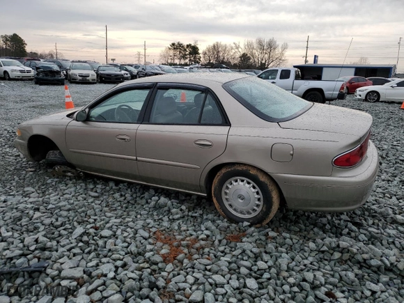 2003 Buick Century Custom with VIN 2G4WS55JX31190509, listed as a Copart auction lot 43404335 with 107719 miles and Salvage Title. Bid and sale history available at carsss.com. Image 2.