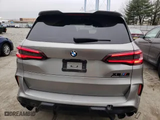 2022 BMW X5 M with VIN 5YMJU0C00N9J38278, listed as a Copart auction lot 38220214 with 18,521 mi miles. Bid and sale history available at carsss.com. Image 6.