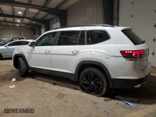 2021 Volkswagen Atlas 3.6L V6 SE w/Technology with VIN 1V2KR2CA5MC611143, listed as a Copart auction lot 46681335 with 50,324 mi miles and Salvage Title. Bid and sale history available at carsss.com. Image 2.