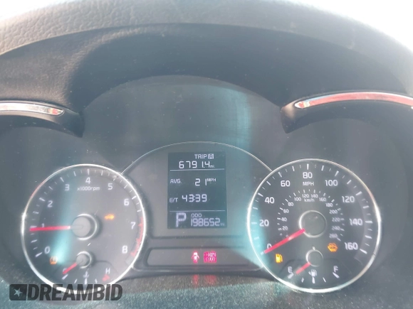 2014 Kia Forte LX with VIN KNAFK4A67E5191924, listed as a IAAI auction lot 41858920 with 198,652 mi miles. Bid and sale history available at carsss.com. Image 7.