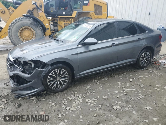 2019 Volkswagen Jetta S with VIN 3VWC57BUXKM110655, listed as a Copart auction lot 59193205 with 55,778 mi miles and Salvage title. Bid and sale history available at DreamBid. Image 1.