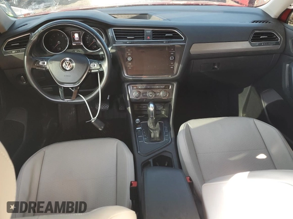 2019 Volkswagen Tiguan SE with VIN 3VV3B7AX9KM018445, listed as a Copart auction lot 55603775 with 96,994 mi miles and Clean Title. Bid and sale history available at DreamBid. Image 8.