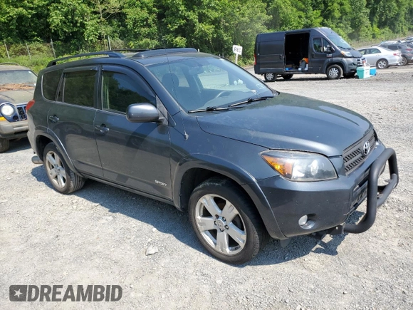 2008 Toyota RAV4 Sport with VIN JTMBD32VX86085915, listed as a Copart auction lot 60322185 with 143,247 mi miles and Clean title. Bid and sale history available at DreamBid. Image 4.