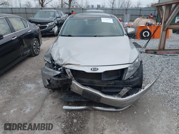 2012 Kia Optima SX with VIN 5XXGR4A62CG027184, listed as a IAAI auction lot 41236626 with 121,686 mi miles and . Bid and sale history available at carsss.com. Image 11.