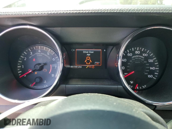 2016 Ford Mustang GT with VIN 1FA6P8CF7G5268244, listed as a Copart auction lot 63644305 with 81,707 mi miles and Salvage title. Bid and sale history available at DreamBid. Image 9.