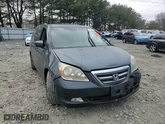 2005 Honda Odyssey TOURING with VIN 5FNRL38845B104056, listed as a Copart auction lot 47698175 with 203,076 mi miles and Salvage Title. Bid and sale history available at carsss.com. Image 11.