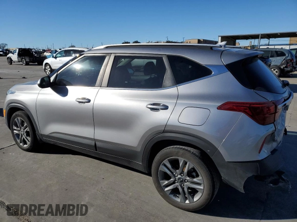 2021 Kia Seltos S with VIN KNDEU2AAXM7095595, listed as a Copart auction lot 87456074 with 122,712 mi miles and Clean Title. Bid and sale history available at DreamBid. Image 2.