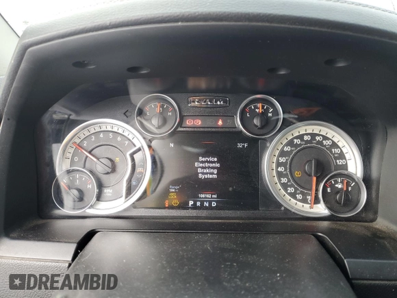 2015 Ram 1500 Sport with VIN 1C6RR7MT9FS780014, listed as a Copart auction lot 86001184 with 106,162 mi miles and Salvage title. Bid and sale history available at DreamBid. Image 9.