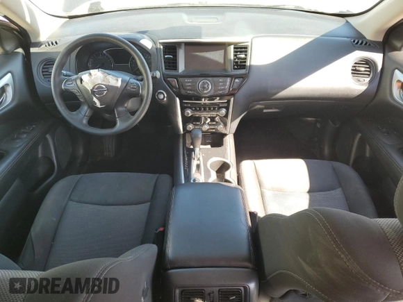 2020 Nissan Pathfinder S z VIN 5N1DR2AM6LC650471, wystawiony jako Copart lot #47031885 z przebiegiem 75 413 mil mil oraz Szkoda całkowita • Salvage title. Historia ofert i sprzedaży dostępna na DreamBid. Obrazek 8.