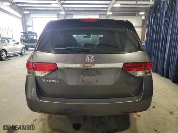 2014 Honda Odyssey EX-L with VIN 5FNRL5H66EB126621, listed as a Copart auction lot 44330205 with 100,277 mi miles and Salvage Title. Bid and sale history available at carsss.com. Image 6.