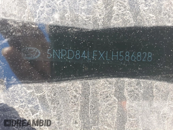 2020 Hyundai Elantra SEL z VIN 5NPD84LFXLH586828, wystawiony jako Copart lot #50519325 z przebiegiem Nie podano mil oraz Szkoda całkowita • Salvage title. Historia ofert i sprzedaży dostępna na DreamBid. Obrazek 13.