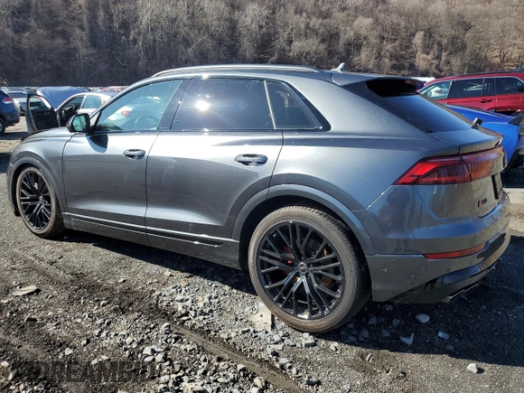 2024 Audi SQ8 Premium Plus with VIN WA1AWBF17RD008918, listed as a Copart auction lot 51642285 with 14,211 mi miles and Salvage Title. Bid and sale history available at DreamBid. Image 2.