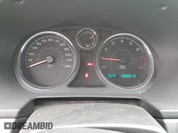 2008 Chevrolet Cobalt LT with VIN 1G1AL58F387150424, listed as a Copart auction lot 51049905 with 75,055 mi miles and Salvage Title. Bid and sale history available at DreamBid. Image 9.