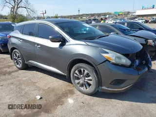 2016 Nissan Murano SV z VIN 5N1AZ2MG9GN166183, wystawiony jako IAAI lot #41989151 z przebiegiem 192 139 mil mil oraz . Historia ofert i sprzedaży dostępna na DreamBid. Obrazek 1.