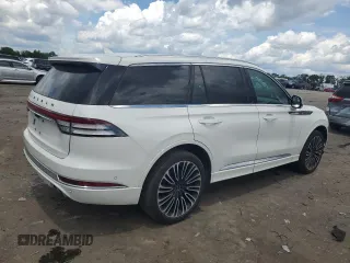 2020 Lincoln Aviator Black Label with VIN 5LM5J9XC7LGL01022, listed as a Copart auction lot 61236505 with 80,510 mi miles and Salvage title. Bid and sale history available at DreamBid. Image 3.