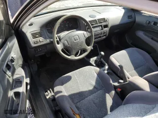 1997 Honda Civic EX with VIN 1HGEJ8141VL126104, listed as a Copart auction lot 48980395 with 210,250 mi miles and Salvage Title. Bid and sale history available at carsss.com. Image 8.