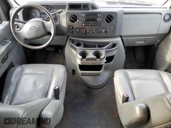 2010 Ford Econoline Passenger XL with VIN 1FBSS3BL9ADA05322, listed as a Copart auction lot 45006675 with 119,647 mi miles and Salvage Title. Bid and sale history available at carsss.com. Image 8.
