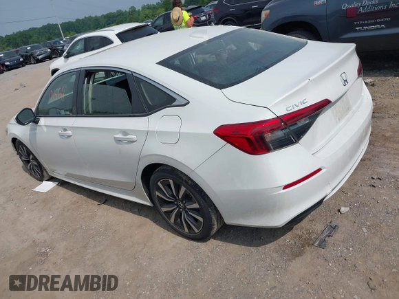 2022 Honda Civic EX with VIN JHMFE1F78NX004526, listed as a IAAI auction lot 42430668 with 56,246 mi miles and . Bid and sale history available at DreamBid. Image 3.