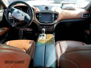 2015 Maserati Ghibli S Q4 with VIN ZAM57RTA1F1143547, listed as a Copart auction lot 63608573 with 84,917 mi miles. Bid and sale history available at carsss.com. Image 8.