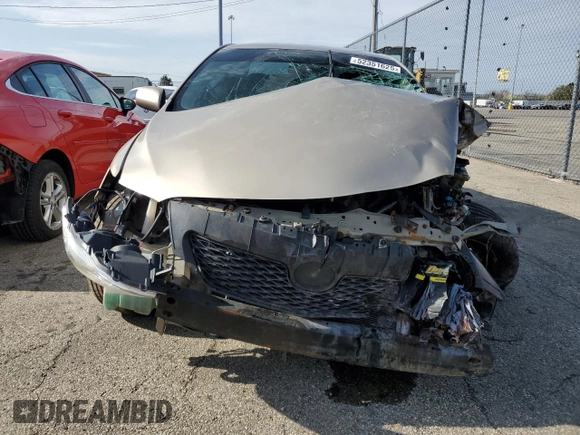 2010 Toyota Corolla with VIN 2T1BU4EE6AC277624, listed as a Copart auction lot 52351625 with Not Provided miles and Salvage Title. Bid and sale history available at DreamBid. Image 5.