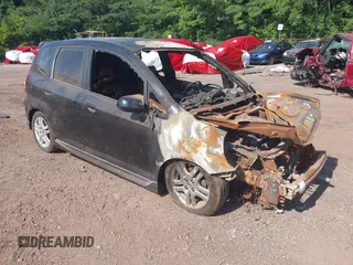 2007 Honda Fit Sport with VIN JHMGD37697S007377, listed as a IAAI auction lot 39046655 with Not provided miles and . Bid and sale history available at DreamBid. Image 1.