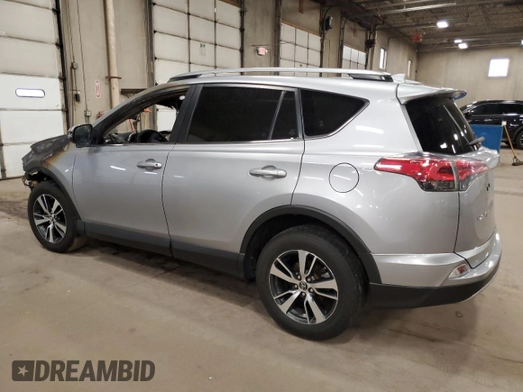 2018 Toyota RAV4 XLE with VIN JTMRFREV2JD234942, listed as a Copart auction lot 54136645 with Not Provided miles and Salvage Title. Bid and sale history available at DreamBid. Image 2.