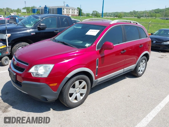 2012 Chevrolet Captiva Sport LS w/2LS with VIN 3GNAL2EKXCS559593, listed as a IAAI auction lot 42142135 with 104,717 mi miles. Bid and sale history available at carsss.com. Image 2.