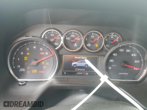 2022 Chevrolet Tahoe Commercial z VIN 1GNSKLED4NR218484, wystawiony jako Copart lot #59113605 z przebiegiem 23 845 mil mil oraz Szkoda całkowita • Salvage title. Historia ofert i sprzedaży dostępna na DreamBid. Obrazek 9.