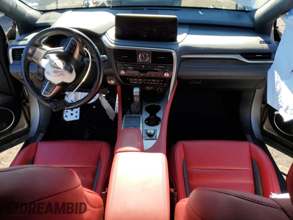 2020 Lexus RX with VIN 2T2SZMDA7LC217477, listed as a Copart auction lot 38514923 with 48,932 mi miles. Bid and sale history available at carsss.com. Image 8.
