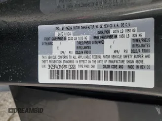2024 Mazda 3 S Preferred with VIN 3MZBPACMXRM413298, listed as a Copart auction lot 63330975 with 36,524 mi miles and Clean title. Bid and sale history available at DreamBid. Image 13.
