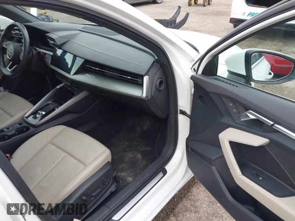 2022 Audi A3 Premium with VIN WAUAUDGY2NA033799, listed as a IAAI auction lot 41347881 with 46,067 mi miles. Bid and sale history available at carsss.com. Image 5.