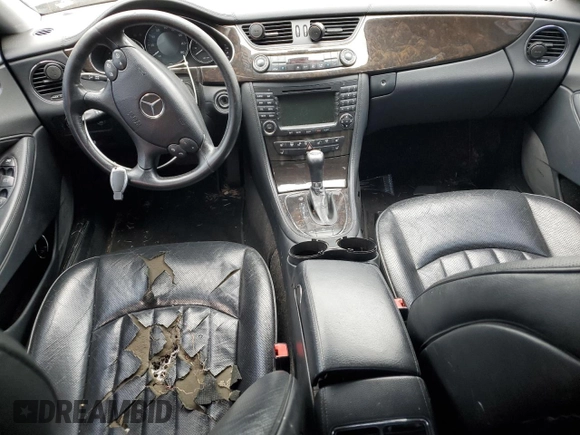 2006 Mercedes-Benz CLS 500 with VIN WDDDJ75X16A023034, listed as a Copart auction lot 61050305 with Not provided miles and Salvage title. Bid and sale history available at DreamBid. Image 8.