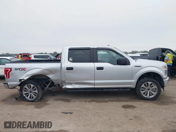 2017 Ford F-150 XL with VIN 1FTEW1CP1HKD80209, listed as a IAAI auction lot 40757059 with 106,102 mi miles and . Bid and sale history available at DreamBid. Image 13.