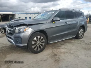 2018 Mercedes-Benz GLS 450 with VIN 4JGDF6EE0JB173171, listed as a Copart auction lot 42110844 with 80,119 mi miles and . Bid and sale history available at DreamBid. Image 1.