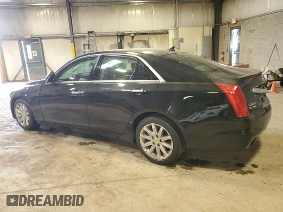 2014 Cadillac CTS Sedan RWD with VIN 1G6AP5SX2E0125048, listed as a Copart auction lot 53248865 with 58,640 mi miles and Salvage Title. Bid and sale history available at carsss.com. Image 2.