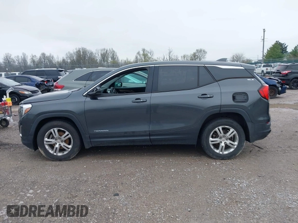 2018 GMC Terrain SLE with VIN 3GKALMEV9JL164802, listed as a IAAI auction lot 42002855 with 132,586 mi miles and . Bid and sale history available at carsss.com. Image 14.